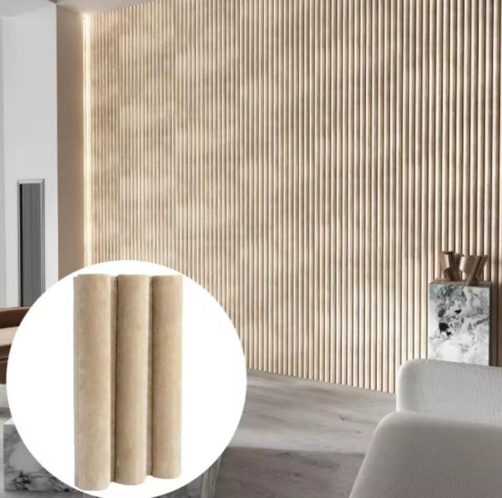 Akoestische Panelen Suede 260x60x2.1cm Hoogste Kwaliteit, Huis en Inrichting, Stoffering | Gordijnen en Lamellen, Nieuw, 200 cm of meer