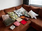 Lot kussens + kussenslopen, Huis en Inrichting, Woonaccessoires | Kussens, Ophalen, Gebruikt, Overige kleuren, Vierkant