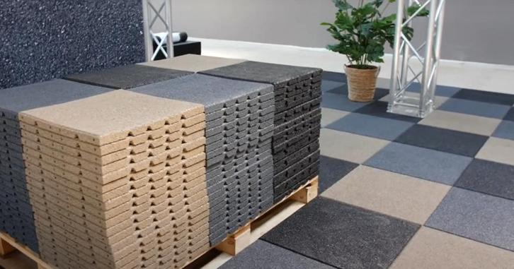 Dalles caoutchouc pour extérieur toiture, terrasse, balcon,., Jardin & Terrasse, Terrasses, Neuf, Enlèvement ou Envoi