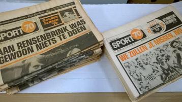 SPORTKRANTEN SPORT 70 VOLLEDIGE JAARGANG 1977 beschikbaar voor biedingen