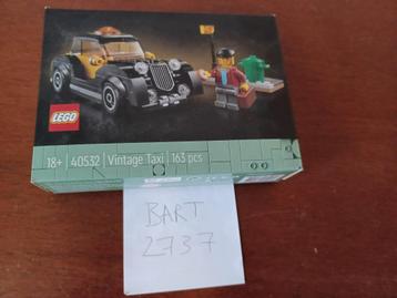 LEGO 40532 Vintage Taxi – Klassieke taxi  beschikbaar voor biedingen