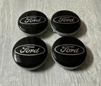 Ford zwarte Naafdoppen /Naafkappen 54mm Set van 4 stuks, Verzenden, Nieuw