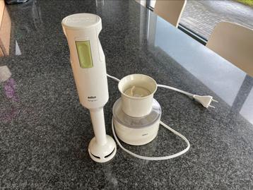 Braun staafmixer met compacte blender