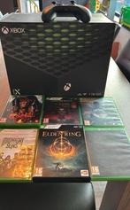 Xbox Series X - 1 controller + 2 battery packs - 6 games, Games en Spelcomputers, Ophalen of Verzenden, Zo goed als nieuw, Xbox Series X