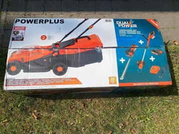 Tondeuse à gazon Powerplus, Neuf, Bac de ramassage, Tondeuses à gazon sur batterie, 30 à 39 cm