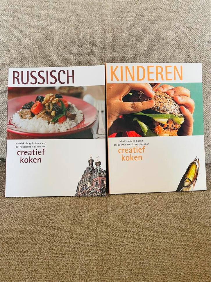 Prachtige set van 2 kookboeken! Creatief koken, Boeken, Kookboeken, Gelezen, Voorgerechten en Soepen, Hoofdgerechten, Tapas, Hapjes en Dim Sum