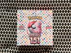 Pokemon 151 Japanse boosterbox, Enlèvement ou Envoi, Booster box, Neuf