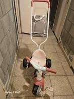 Smoby comfort roze driewieler met duwstang., Fietsen en Brommers, Ophalen, Zo goed als nieuw