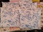 6 kussens blauw/wit, Ophalen, Zo goed als nieuw, Blauw