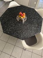 tafel graniet, Huis en Inrichting, Ophalen, Overige materialen, Gebruikt, Vijf personen of meer
