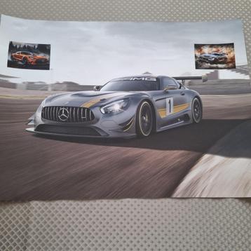 Poster Mercedes Benz  GT3 beschikbaar voor biedingen