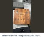 Petit meuble- vide poche bois a retirer sur 1360 perwez, Huis en Inrichting, Ophalen, Zo goed als nieuw