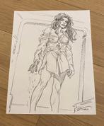 KAS - Halloween Blues - originele tekening - 25x32cm, Ophalen of Verzenden, Nieuw