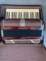 Hohner Verdi pianoklavier, Ophalen, Gebruikt, 72-bas, Toetsaccordeon