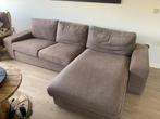 IKEA KIVIK zetel – chaise longue – bruin, Ophalen, Gebruikt, 150 tot 200 cm, Driepersoons