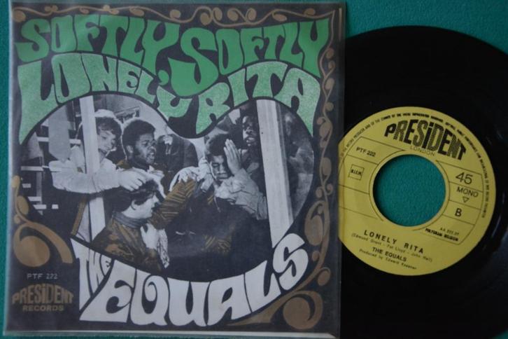 The Equals – Softly, Softly  - vinyl singel (1), Cd's en Dvd's, Vinyl Singles, Gebruikt, Single, Pop, 7 inch, Ophalen of Verzenden