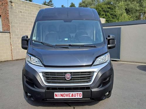 Fiat DUCATO2.3 L3 H2 *3 ZITPLAATS TREKHAAK NAVI AIRCO*, Auto's, Bestelwagens en Lichte vracht, Bedrijf, Te koop, ABS, Airconditioning