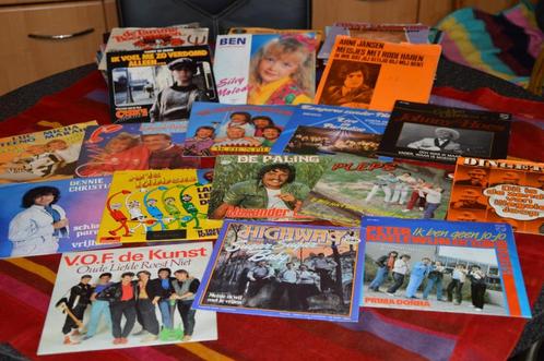 Nederlandstalige 45t's, vraag de complete lijst ter inzage, Cd's en Dvd's, Vinyl | Nederlandstalig, Zo goed als nieuw, Levenslied of Smartlap