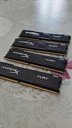 Kit Ram DDR4 HyperX Fury 32Go, Computers en Software, RAM geheugen, Ophalen, 32 GB, DDR4, Zo goed als nieuw