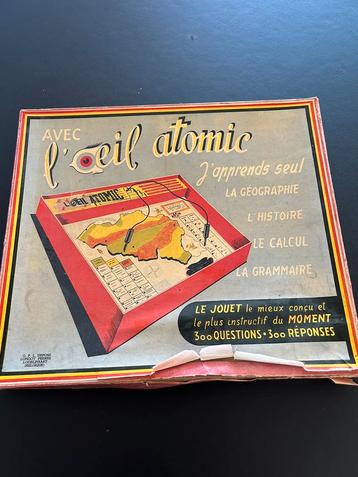 L’œil atomic jeu ancien 