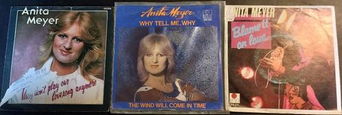 3x Anita Meyer (45RPM), Cd's en Dvd's, Vinyl Singles, Gebruikt, Single, Pop, 7 inch, Ophalen of Verzenden