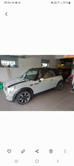 Mini side walk uit 2008, Auto's, Mini, Voorwielaandrijving, Cabriolet, Leder, Bruin
