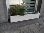 2 bacs jardinière, Tuin en Terras, Bloembakken en Plantenbakken, Ophalen, Zo goed als nieuw
