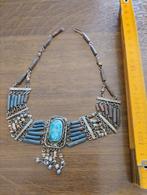 Egyptische halsband grote scarabee, Ophalen of Verzenden, Gebruikt