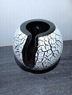 Vaas. Glaskunst., Ophalen, Wit, Minder dan 50 cm, Glas