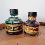 Antieke inktflessen. Renard en Jupiter., Verzamelen, Ophalen of Verzenden, Gebruikt, Verpakking