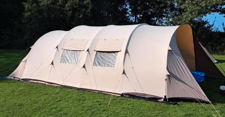 Bardani 6-persoons tunneltent + allerlei kampeeraccessoires, Caravanes & Camping, Tentes, jusqu'à 6, Utilisé, Enlèvement ou Envoi