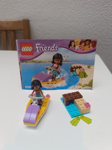 LEGO Friends 4100 : Jet Ski à la plage, Enlèvement, Comme neuf, Ensemble complet, Lego