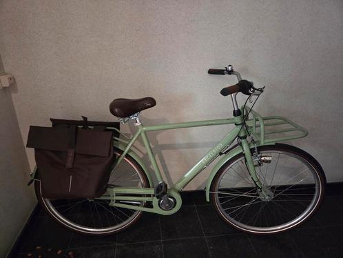 Prachtige excelsior swan retro fiets groen, Fietsen en Brommers, Fietsen | Heren | Herenfietsen, Nieuw, Ophalen