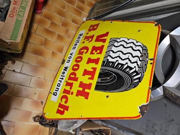 Bf goodrich emailschild bord porcelain  beschikbaar voor biedingen
