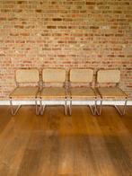 Vintage Cesca - Marcel Breuer stoelen, Vier, Gebruikt, Ophalen