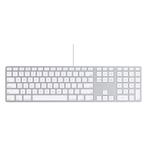 Apple A1243 QWERTY USB keyboard met numeriek pad, Computers en Software, Ophalen of Verzenden, Zo goed als nieuw, Qwerty, Apple