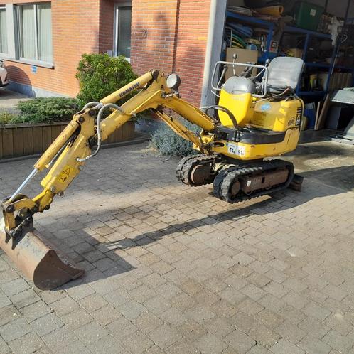 miinigraver Komatsu PC09-1 Utility, Zakelijke goederen, Machines en Bouw | Kranen en Graafmachines, Graafmachine, Ophalen