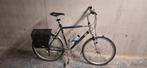 Trek herenfiets blauw maat 60, Fietsen en Brommers, Minder dan 10 versnellingen, Gebruikt, Vering, 57 tot 61 cm