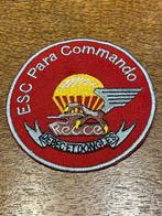 Patch ESC recce paracommando, Ophalen of Verzenden, Landmacht, Embleem of Badge