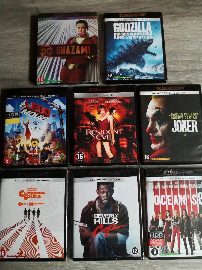 Diverse 4K UHD blu-ray films uit te kiezen, Enlèvement ou Envoi