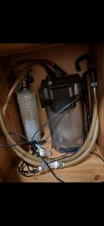 Sera externe aquarium filter met zuurstof tank, Ophalen, Gebruikt
