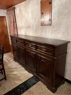 Woonkamer kasten,tafel + stoelen, Ophalen, Zo goed als nieuw