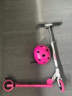 Kinder Step pink + helm, Zo goed als nieuw, Ophalen