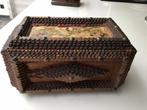 Tramp art box, Antiek en Kunst, Ophalen