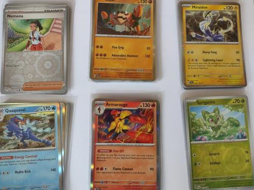 Scarlet & Violet pokémon kaarten, Hobby & Loisirs créatifs, Jeux de cartes à collectionner | Pokémon, Comme neuf, Plusieurs cartes