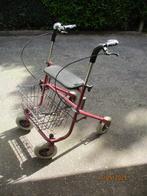 Dichtklapbare rollator met mandje, Ophalen, Opvouwbaar, Gebruikt