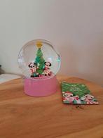 Disney kerst snowglobe mickey en minnie, Verzamelen, Disney, Ophalen of Verzenden