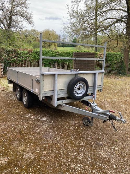 dubbelassige aanhangwagen BW 2 ton, Auto diversen, Aanhangers en Bagagewagens, Gebruikt, Ophalen
