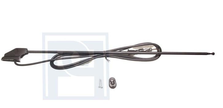 Antenne chroom raam/zijstijl 3 delen telescoop 46-126cm kabe, Auto-onderdelen, Carrosserie, Volvo, Nieuw, Ophalen of Verzenden