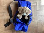 Gebloemde draagtas voor kleine hondjes, Ophalen
